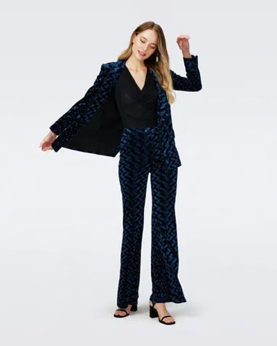 Diane Von Furstenberg Chiana Velvet Jacket