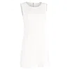 Diane Von Furstenberg Citra Sleeveless Mini Dress In White Viscose In White