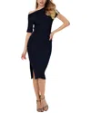 Diane Von Furstenberg Clara Knit Dress In Blue