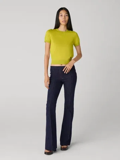 Diane Von Furstenberg Clara Top In Black