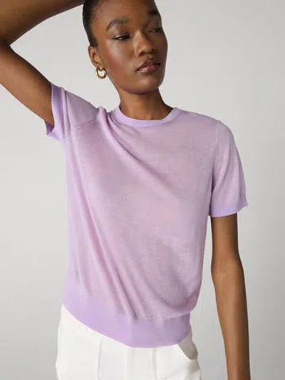 Diane Von Furstenberg Clara Top In Pink