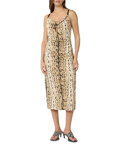 Diane Von Furstenberg Claudia Slip Dress In Multi