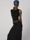 Diane Von Furstenberg Click Tank In Black