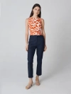Diane Von Furstenberg Click Tank In Kupang Orange