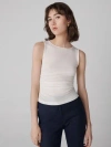 Diane Von Furstenberg Click Tank In White
