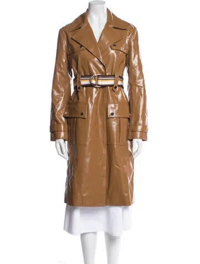 Pre-owned Diane Von Furstenberg Coat In Brown