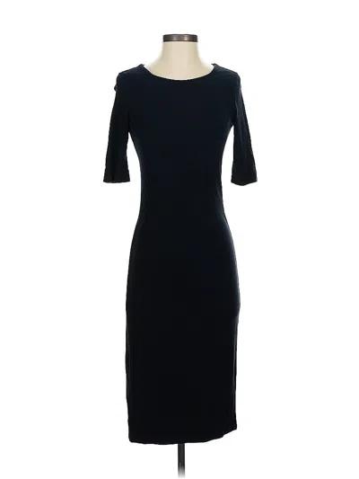 Pre-owned Diane Von Furstenberg Cocktail Dress In Black