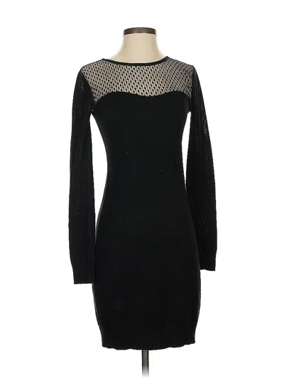 Pre-owned Diane Von Furstenberg Cocktail Dress In Black