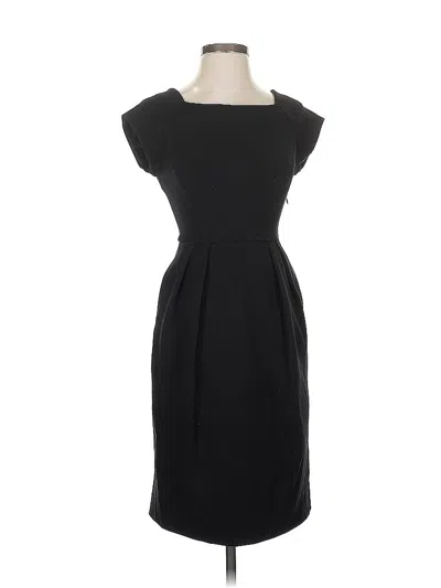 Pre-owned Diane Von Furstenberg Cocktail Dress In Black