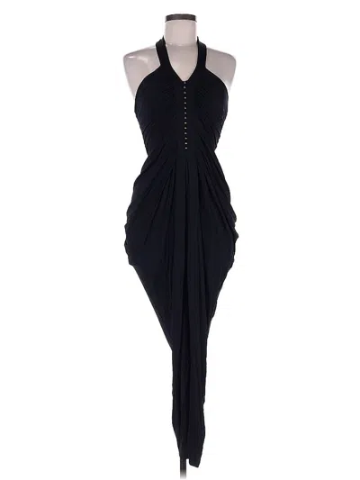 Pre-owned Diane Von Furstenberg Cocktail Dress In Black