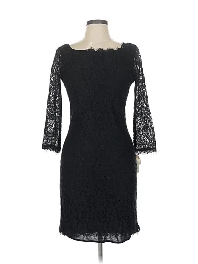Diane Von Furstenberg Cocktail Dress In Black