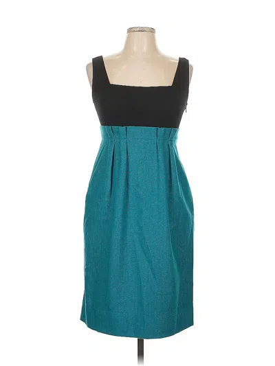 Pre-owned Diane Von Furstenberg Cocktail Dress In Black