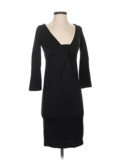 Pre-owned Diane Von Furstenberg Cocktail Dress In Black
