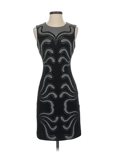 Pre-owned Diane Von Furstenberg Cocktail Dress In Black