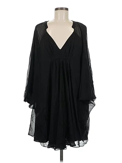 Pre-owned Diane Von Furstenberg Cocktail Dress In Black
