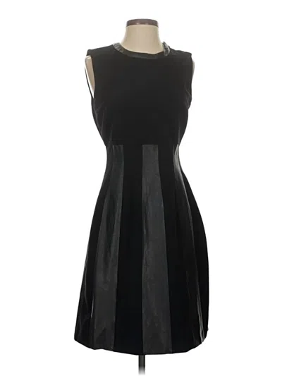 Pre-owned Diane Von Furstenberg Cocktail Dress In Black