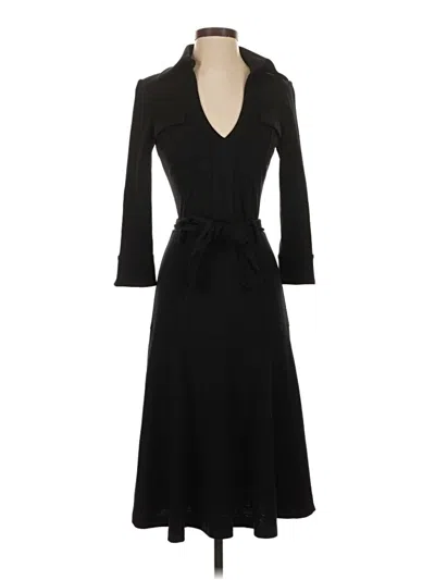 Pre-owned Diane Von Furstenberg Cocktail Dress In Black