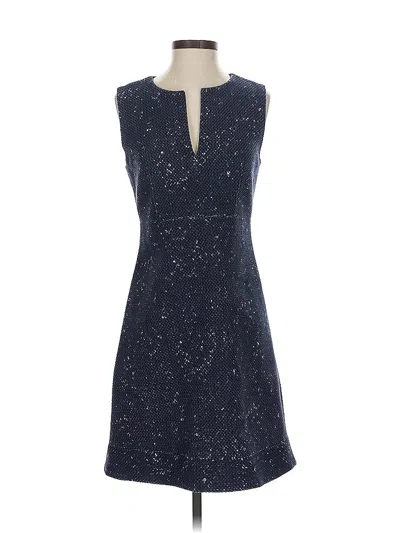 Pre-owned Diane Von Furstenberg Cocktail Dress In Blue