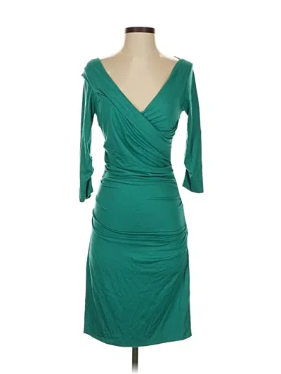 Pre-owned Diane Von Furstenberg Cocktail Dress In Blue