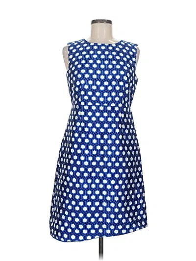Pre-owned Diane Von Furstenberg Cocktail Dress In Blue