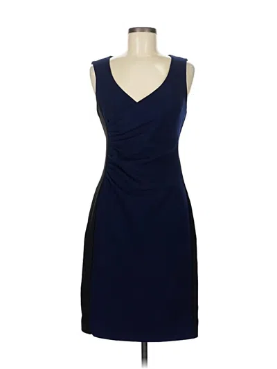 Pre-owned Diane Von Furstenberg Cocktail Dress In Blue