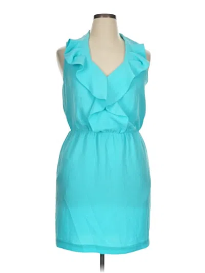 Pre-owned Diane Von Furstenberg Cocktail Dress In Blue