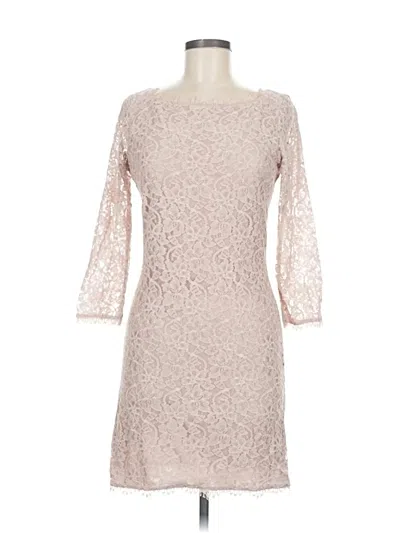 Pre-owned Diane Von Furstenberg Cocktail Dress In Brown