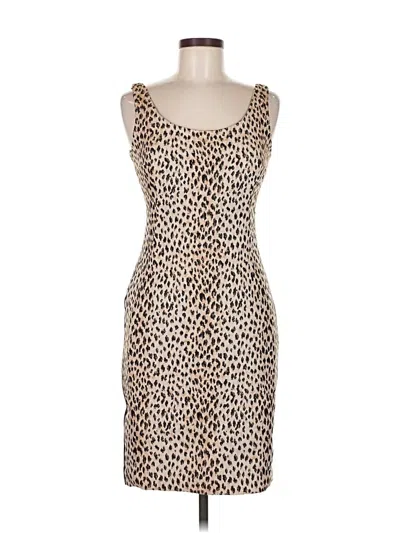 Pre-owned Diane Von Furstenberg Cocktail Dress In Brown