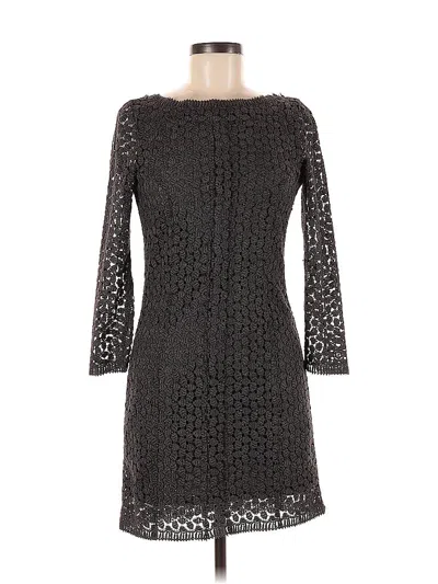 Pre-owned Diane Von Furstenberg Cocktail Dress In Gray