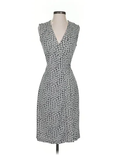 Pre-owned Diane Von Furstenberg Cocktail Dress In Gray