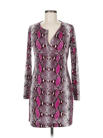 Pre-owned Diane Von Furstenberg Cocktail Dress In Purple