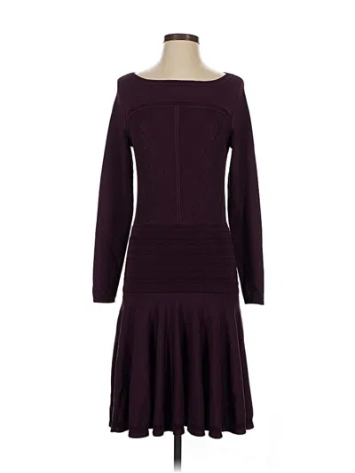 Pre-owned Diane Von Furstenberg Cocktail Dress In Purple
