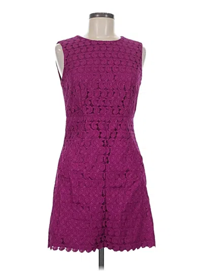Pre-owned Diane Von Furstenberg Cocktail Dress In Purple