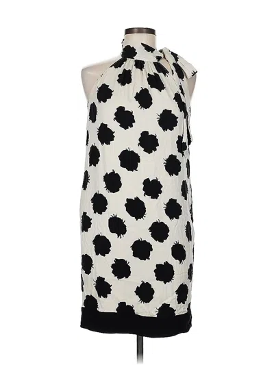 Pre-owned Diane Von Furstenberg Cocktail Dress In White
