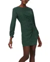 Diane Von Furstenberg Caroline Mini Dress In Green