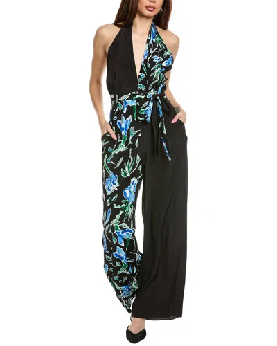 DIANE VON FURSTENBERG CORT SILK-BLEND JUMPSUIT
