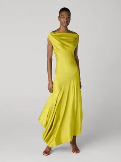 Diane Von Furstenberg Cosette Dress In Yellow