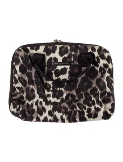 Pre-owned Diane Von Furstenberg Cosmetic Bag In Neutral