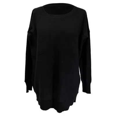 Diane Von Furstenberg Crew Neck Sweater In Black Cashmere