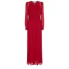 Diane Von Furstenberg Leather Suits & Dresses In Red