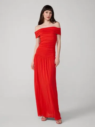 Diane Von Furstenberg Cynthia Dress In Red