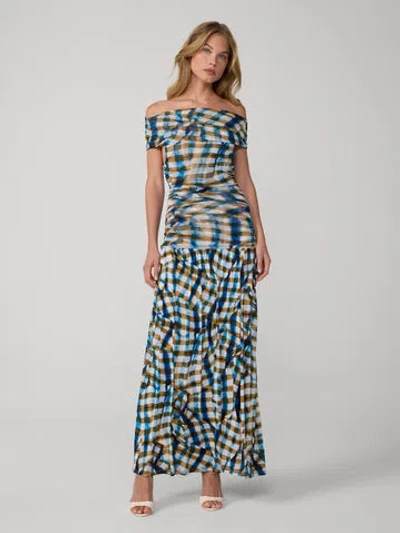 Diane Von Furstenberg Cynthia Dress In Blue