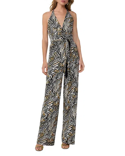Diane Von Furstenberg Daphne Jumpsuit In Gray