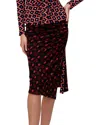 Diane Von Furstenberg Dariella Reversible Skirt In Red
