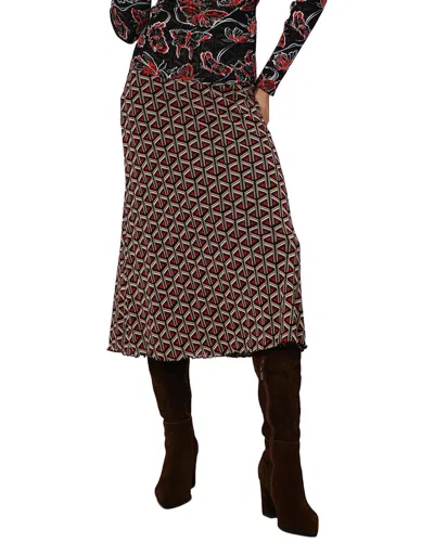 Diane Von Furstenberg Darlene Reversible Skirt In Multi