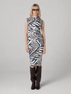 Diane Von Furstenberg Darrius Dress In Black