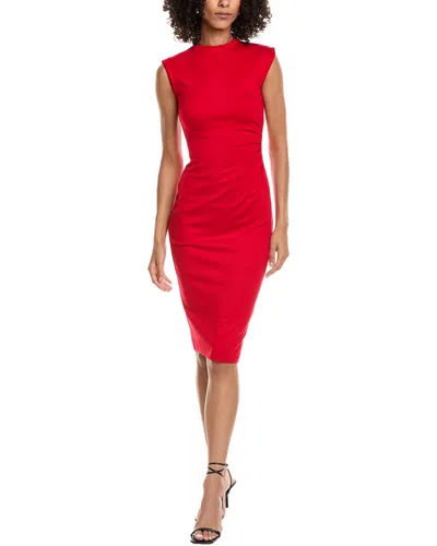 Diane Von Furstenberg Darrius Midi Dress In Red