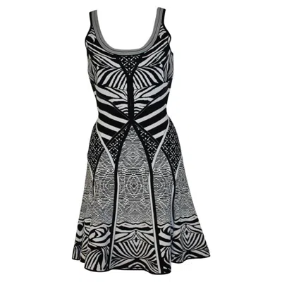 Pre-owned Diane Von Furstenberg Day Dress Size S In Black