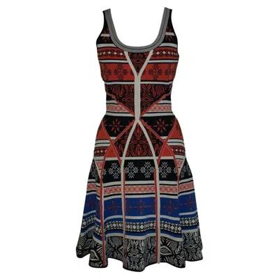 Pre-owned Diane Von Furstenberg Day Dress Size S In Black
