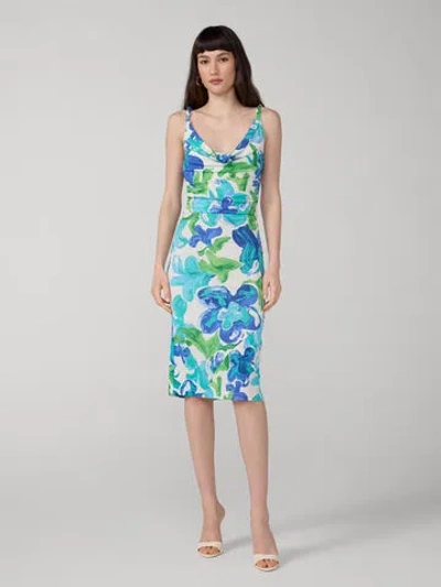 Diane Von Furstenberg Delaney Dress In Multi